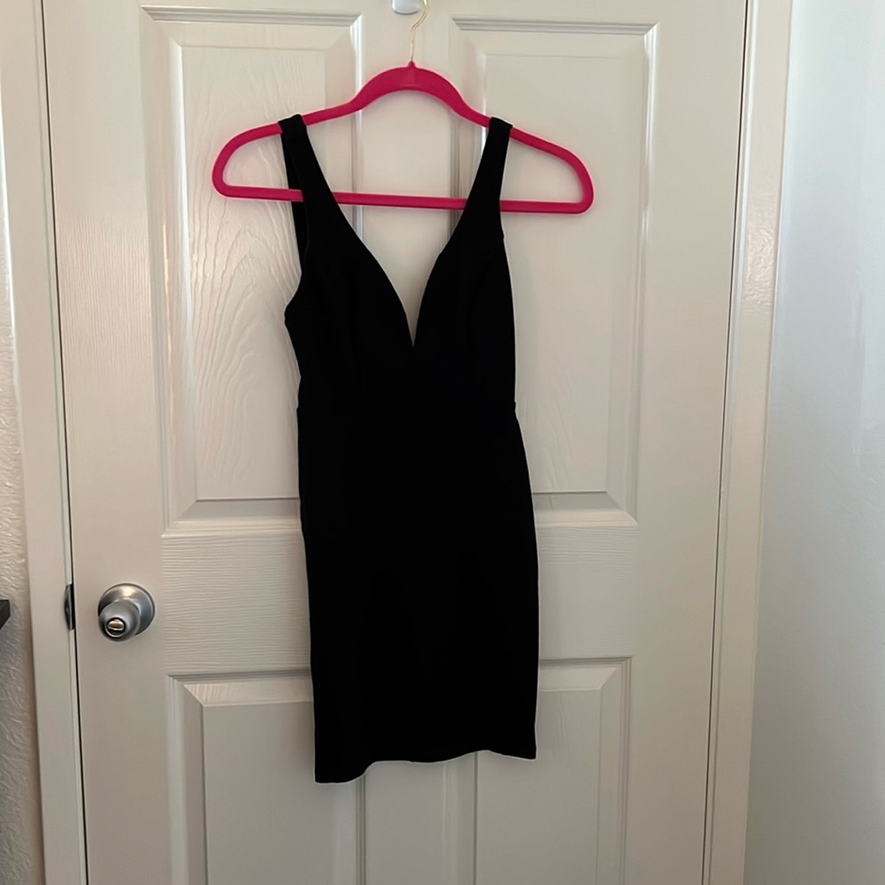 Lulus black cocktail dress